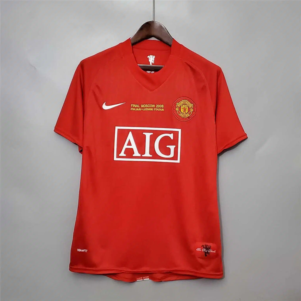 MANCHESTER UNITED 07/08 HOME KIT