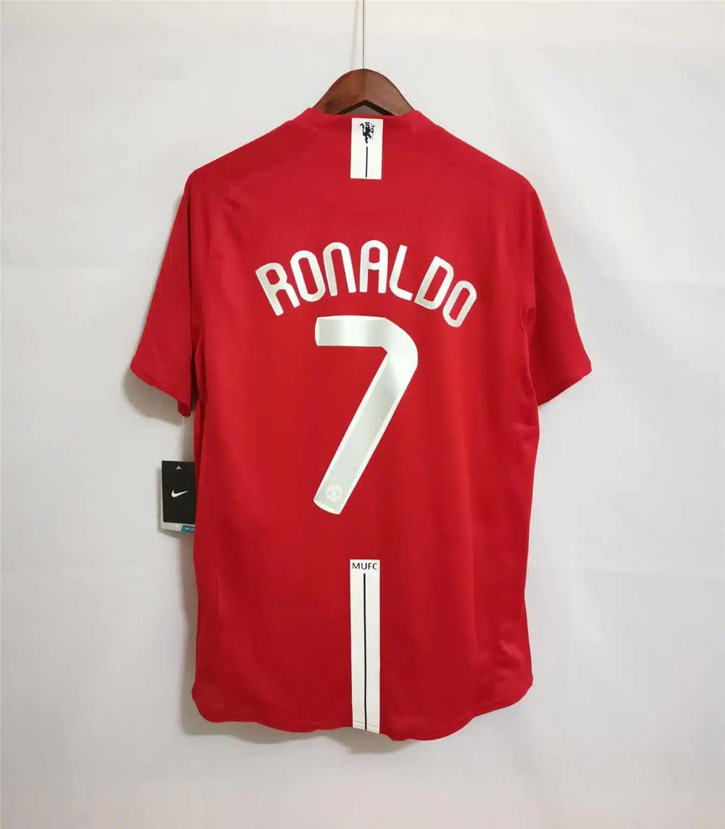 MANCHESTER UNITED 07/08 HOME KIT