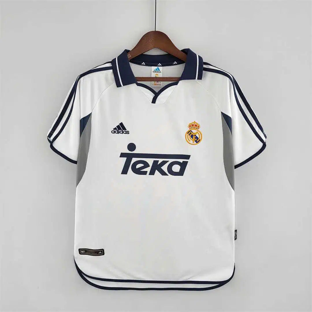REAL MADRID 2000/2001 HOME SHIRT